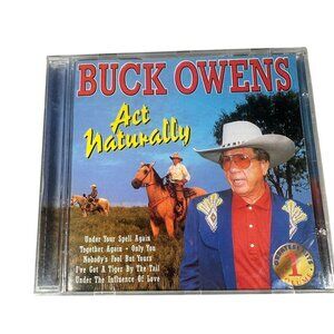 Buck Owens Act Naturally Greatest Hits CD Country Music Album 18 Tracks 1999